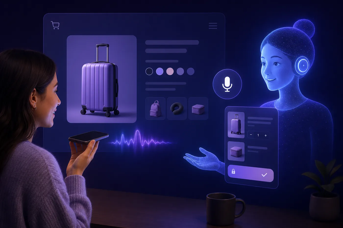 AI voice agents helping ecommerce shoppers
