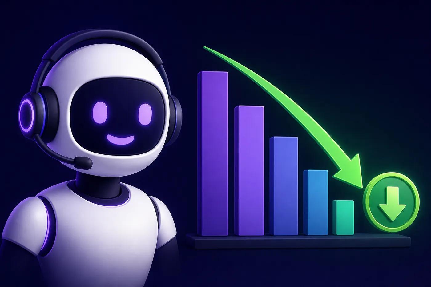 Reduce support costs with AI